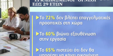 Έρευνα για τους νέους: Εξουθενωμένοι από τη δουλειά, δεν βλέπουν προοπτικές και ζουν στο πατρικό τους