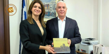 Συνάντηση με την Τομεάρχη Πρόνοιας του ΣΥΡΙΖΑ Κατερίνα Νοτοπούλου είχε ο Δήμαρχος Αμυνταίου