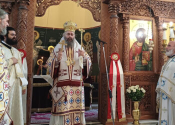 Ασβεστόπετρα: Πανηγύρισε το παρεκκλήσι του Αγίου Νεκταρίου παρουσία του Μητροπολίτη Ειρηναίου