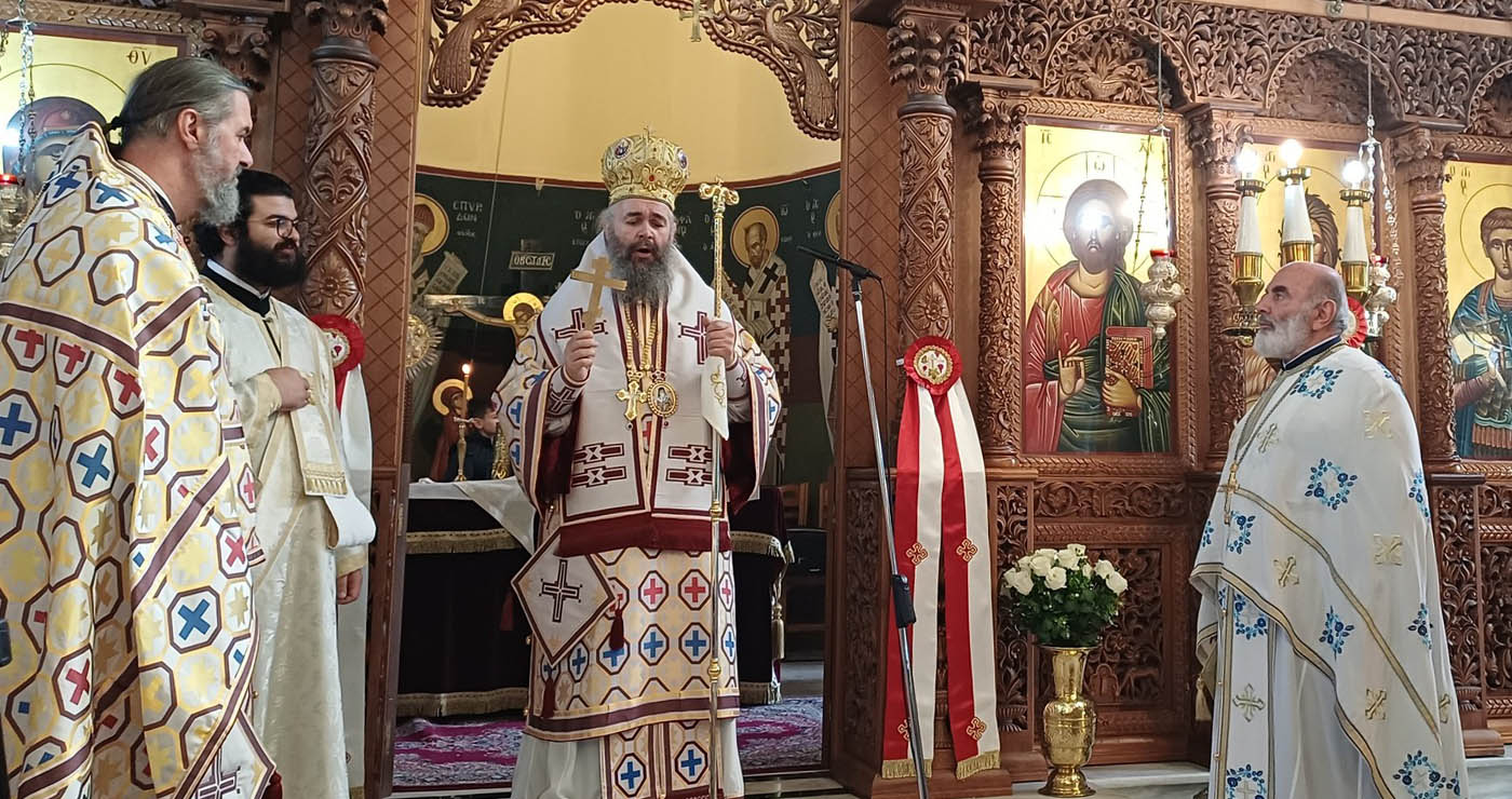 Ασβεστόπετρα: Πανηγύρισε το παρεκκλήσι του Αγίου Νεκταρίου παρουσία του Μητροπολίτη Ειρηναίου