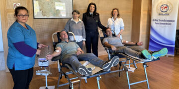 Εθελοντική αιμοδοσία πραγματοποίησε η Τοπική Διοίκηση Κοζάνης της Διεθνούς Ένωσης Αστυνομικών