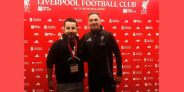 Ο Πτολεμαϊδιώτης προπονητής-τεχνικός Τάσος Αναστασιάδης σε σεμινάρια της Λιβερπουλ (Φωτογραφίες)