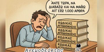 Με… εξετάσεις θα επιλέγονται απ’ εδώ και πέρα  οι υποψήφιοι Δημοτικοί Σύμβουλοι; – Ο Ανεμοδείκτης σχολιάζει (11/11)