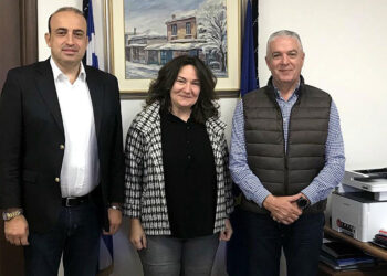 Αμύνταιο: Η αναβάθμιση της επαγγελματικής κατάρτισης, στο επίκεντρο συνάντησης του δημάρχου με τη Δ/ντρια της ΣΑΕΚ
