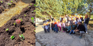 Μικρό λαχανόκηπο έκαναν μαθητές στην Ασβεστόπετρα