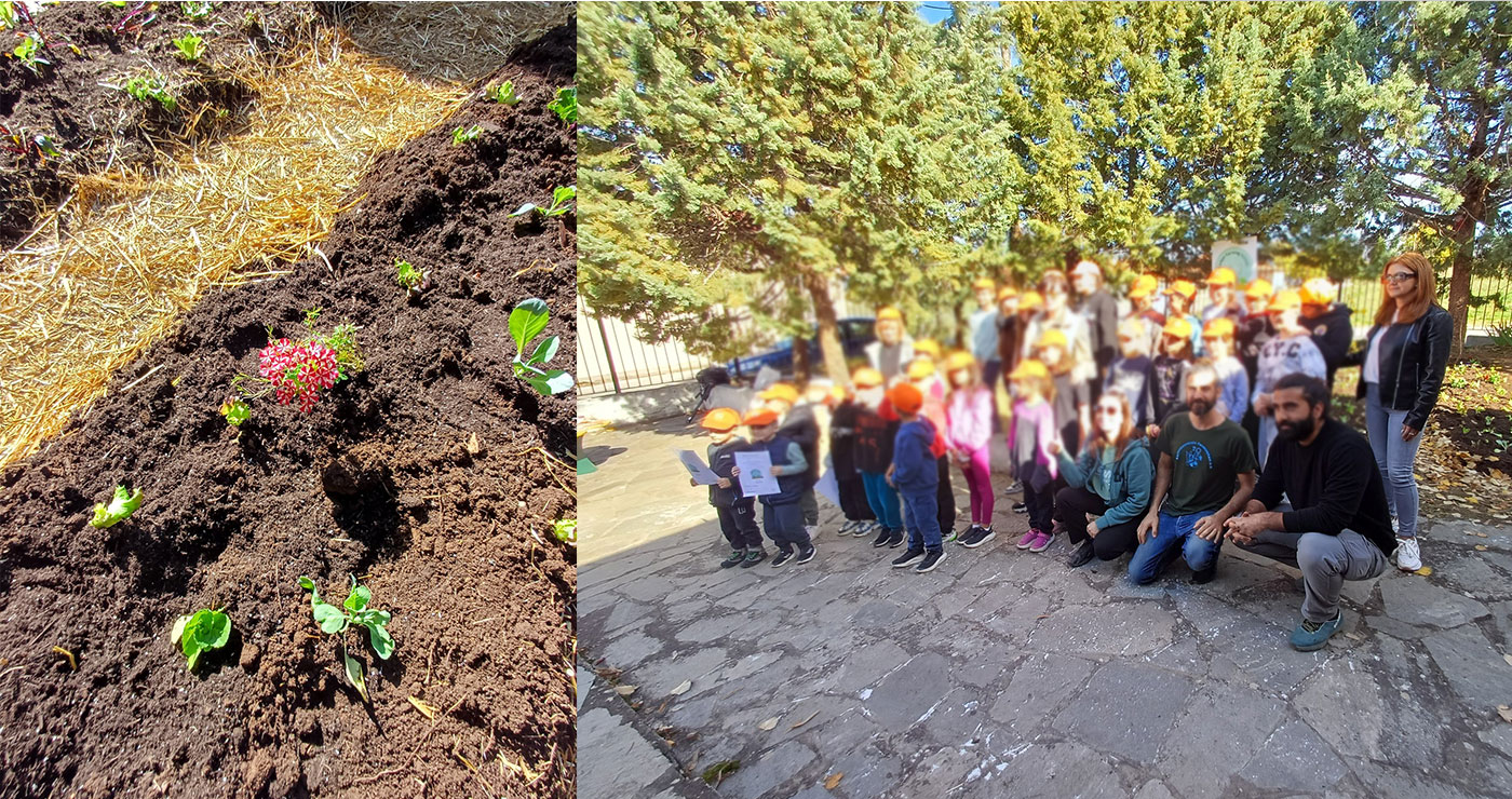 Μικρό λαχανόκηπο έκαναν μαθητές στην Ασβεστόπετρα