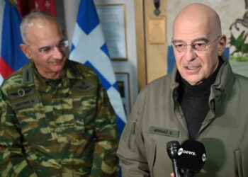 Δένδιας από τη Φλώρινα: Οι Ένοπλες Δυνάμεις φρουρούν τα όρια της επικράτειας και παρέχουν αίσθημα ασφάλειας στους πολίτες