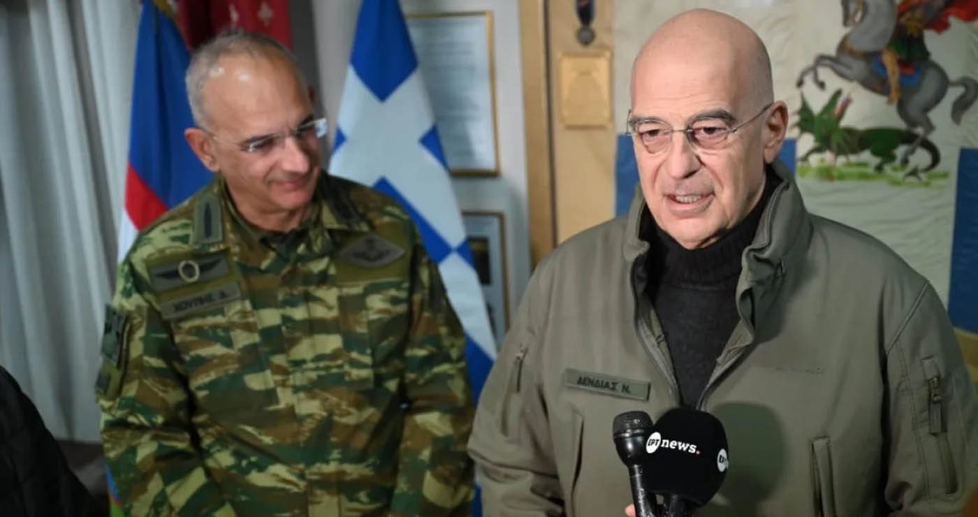 Δένδιας από τη Φλώρινα: Οι Ένοπλες Δυνάμεις φρουρούν τα όρια της επικράτειας και παρέχουν αίσθημα ασφάλειας στους πολίτες