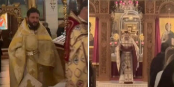 Εορτάστηκε με βραδινή Θεία Λειτουργία η εορτή των ΕΙΣΟΔΙΩΝ της Θεοτόκου, στον Ι.Ν. Αγίου Στεφάνου Πτολεμαΐδας! (της Κούλας Πουλασιχίδου)