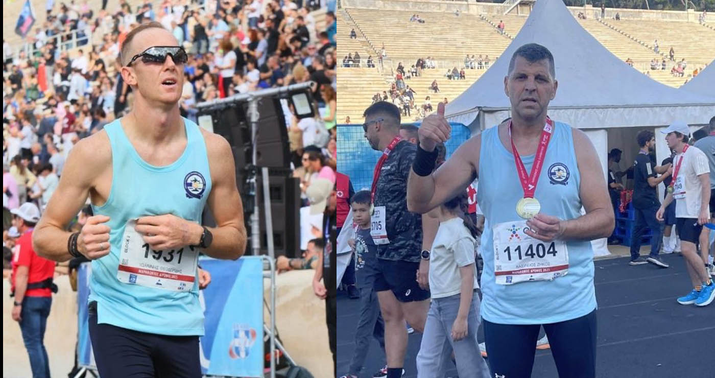 Δύο αστυνομικοί από την Κοζάνη στον 42ο Αυθεντικό Μαραθώνιο