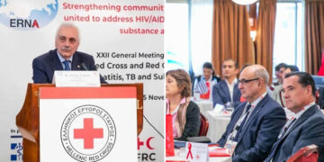 Τεράστια τιμή για τον Ελληνικό Ερυθρό Σταυρό  η  εκλογή  του Προέδρου του, Dr Αντωνίου Αυγερινού  στη θέση του Αντιπροέδρου του Ευρωπαϊκού Δικτύου Ερυθρού Σταυρού/Ερυθράς Ημισελήνου  (της Κούλας Πουλασιχίδου)