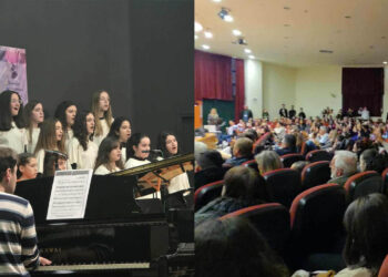 Η Πτολεμαΐδα χειροκρότησε! Η Παιδική -Νεανική Χορωδία του Βαρβούτειου Δημοτικού Ωδείου απογείωσε το «Μια θάλασσα μικρή» του Δ.Σαββόπουλου στο Μουσικό Φεστιβάλ «Νικόλαος Δούμπας» (ρεπορτάζ της Κούλας Πουλασιχίδου)