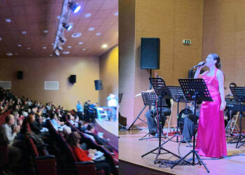 Λαμπερή εμφάνιση από το Σύνολο Ποικίλης Μουσικής του Μουσικού Σχολείου Πτολεμαΐδας τη δεύτερη ημέρα του Μουσικού Φεστιβάλ “Νικόλαος Δούμπας” (ρεπορτάζ της Κούλας Πουλασιχίδου)