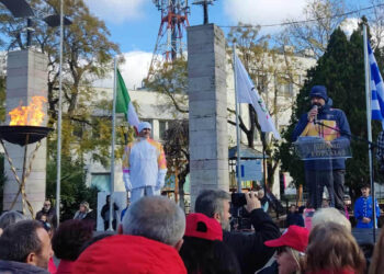 Πτολεμαΐδα: Η άφιξη της Ολυμπιακής Φλόγας (Βίντεο με ολόκληρη την εκδήλωση υποδοχής)