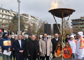 Η Φλώρινα υποδέχτηκε την Ολυμπιακή Φλόγα των XXV Χειμερινών Ολυμπιακών Αγώνων Milano Cortina 2026 (Φωτογραφίες και βίντεο)