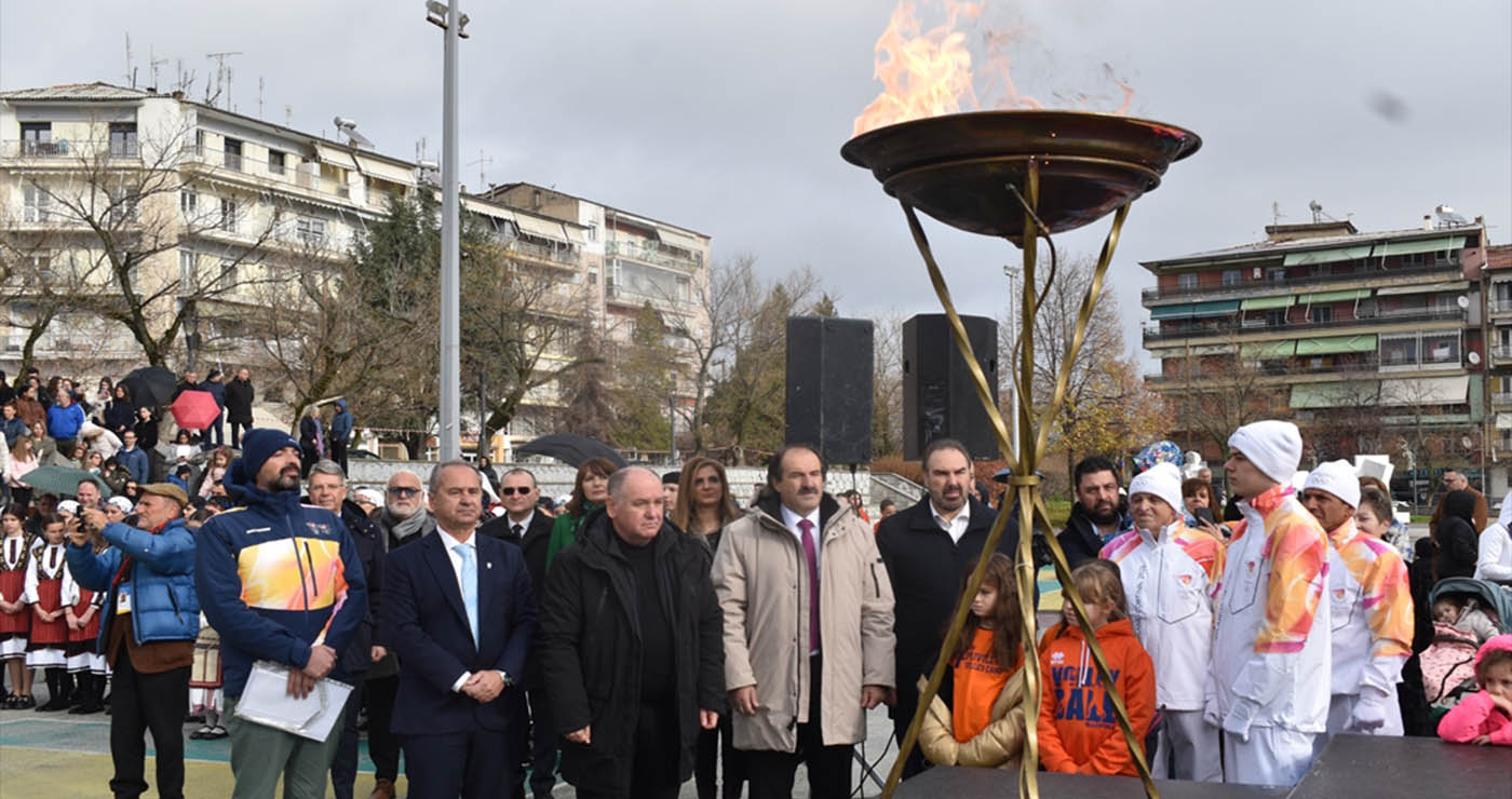 Η Φλώρινα υποδέχτηκε την Ολυμπιακή Φλόγα των XXV Χειμερινών Ολυμπιακών Αγώνων Milano Cortina 2026 (Φωτογραφίες και βίντεο)