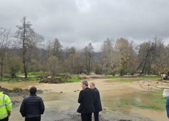 Στις πληγείσες περιοχές της Π.Ε. Καστοριάς ο Περιφερειάρχης και Αντιπεριφερειάρχες