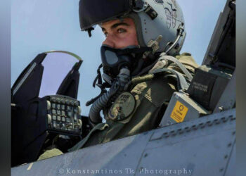 Γιώργος Κοντοφάκας: Από την Πτολεμαΐδα ο πιλότος του F16 που “έσκισε” τον εορδαϊκό ουρανό!