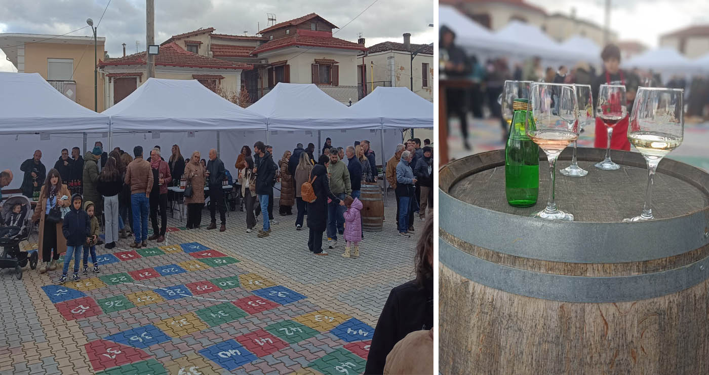 Γιορτή Κρασιού στον Άγιο Παντελεήμονα Αμυνταίου: Μια διοργάνωση που ενισχύει το κρασί, τον τουρισμό και την τοπική κοινωνία (Βίντεο +Φώτο)