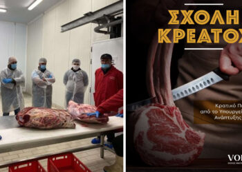 ΣΧΟΛΗ ΚΡΕΑΤΟΣ VOLTEROS – Αναγνωρισμένο Πιστοποιητικό Επαγγελματία Κρεοπώλη από το ΥΠΑΑΤ (Νέος Κύκλος)