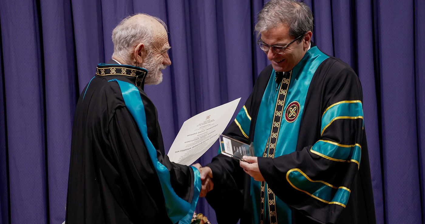 Επίτιμος Διδάκτορας του Πανεπιστημίου Δυτικής Μακεδονίας ο Γιώργος Λιάνης