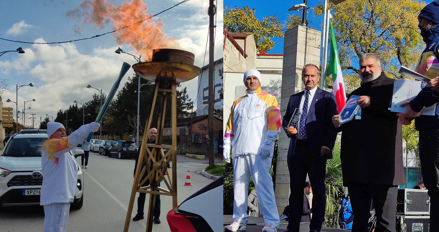 Η Πτολεμαΐδα υποδέχθηκε την Ολυμπιακή Φλόγα των Milano Cortina 2026 με πλήθος κόσμου (Βίντεο και φωτογραφίες)