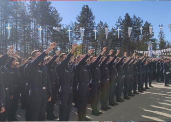 Γρεβενά: Έγινε η ορκωμοσία των πρωτοετών Δοκίμων Αστυφυλάκων (φωτο)