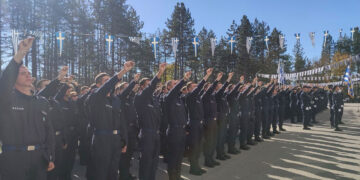 Γρεβενά: Έγινε η ορκωμοσία των πρωτοετών Δοκίμων Αστυφυλάκων (φωτο)