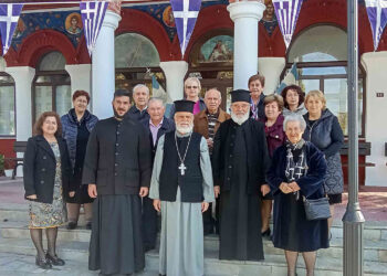 Με πανηγυρική Θεία Λειτουργία η γιορτή της ανακομιδής των ι. λειψάνων του Αγίου Μεγαλομάρτυρος Γεωργίου του Τροπαιοφόρου, στη Μεσιανή