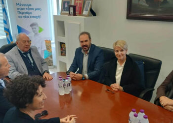 Φλώρινα: Στο επίκεντρο μεγάλα αναπτυξιακά έργα στη συνάντηση Γιαννάκη – Καλλίρη