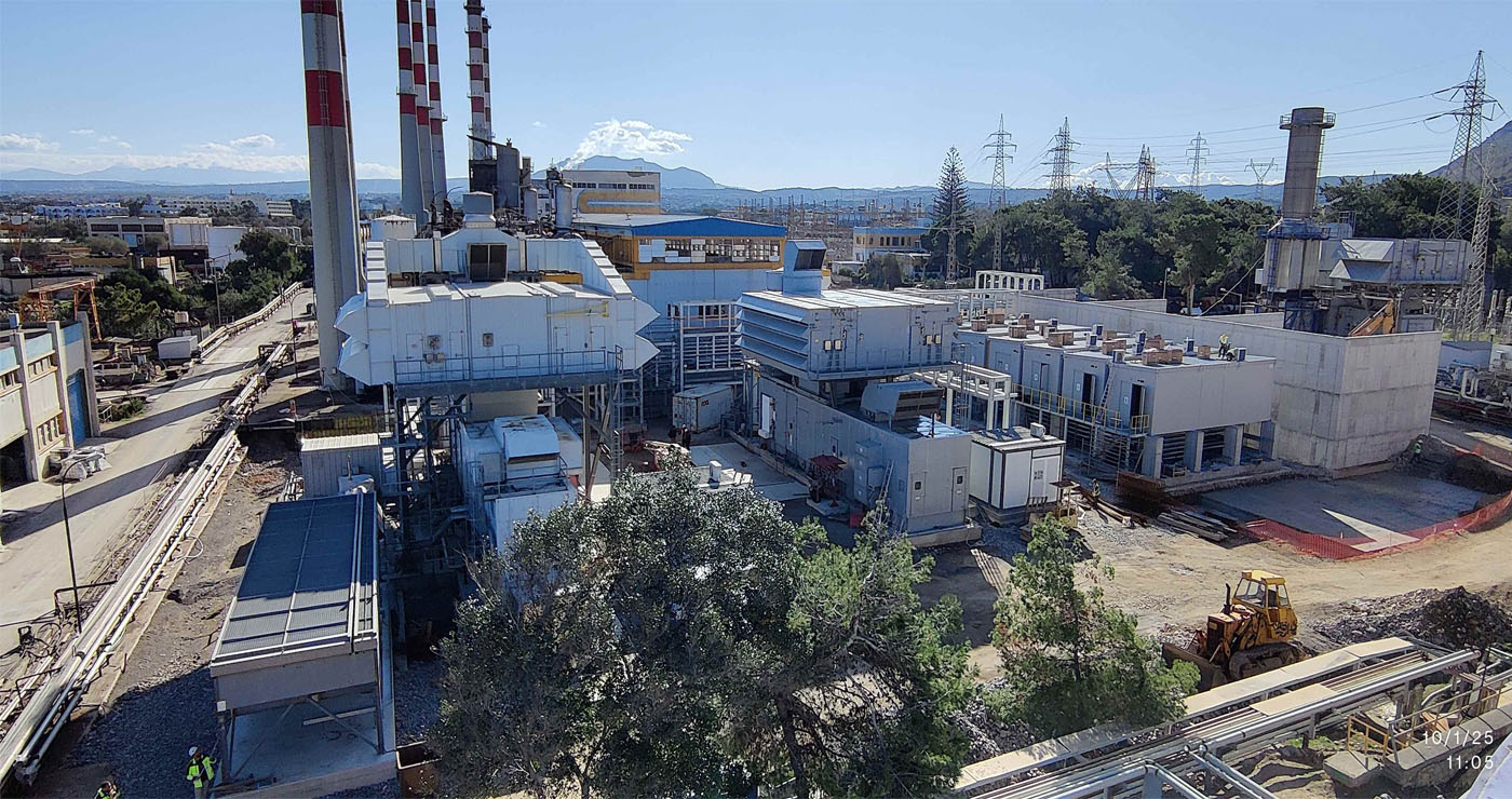 Όμιλος ΔΕΗ: Με έξι νέες αεριοστροβιλικές μονάδες εκσυγχρονίζονται οι σταθμοί σε Ρόδο, Κρήτη και Χίο