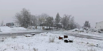 Λευκή μαγεία: Όμορφες εικόνες από τη χιονισμένη Σαμαρίνα Γρεβενών