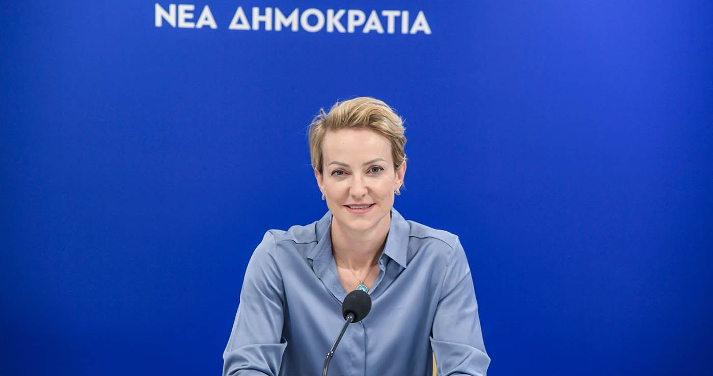 Αλεξάνδρα Σδούκου: Οι πολίτες εμπιστεύονται τον Κυριάκο Μητσοτάκη και τη ΝΔ