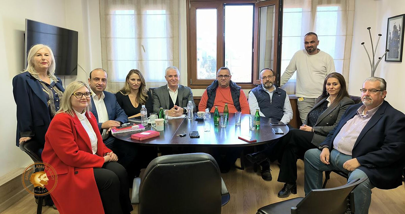 Επισκέψεις σε επιχειρήσεις του Αμυνταίου και αυτοψία στα Βαλτόνερα  την Ελένη Σώκου, Συντονίστρια του Γραφείου του Πρωθυπουργού στη Θεσσαλονίκη