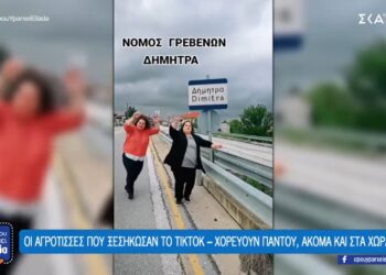 Οι αδερφές κτηνοτρόφοι από την Κοζάνη που ξεσήκωσαν το TikTok χορεύοντας παντού (video)