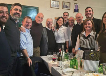 Δένδιας, Κεραμέως, Δημητριάδης και πολλοί βουλευτές στο καζάνι του Σταυρού Παπασωτηρίου στη Φλώρινα (Εικόνες)