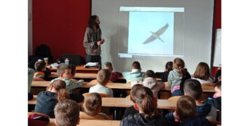 Παρουσίαση του Φωτογραφικού  project «Πουλιά της λίμνης Πολυφύτου» του Δημήτρη Βαβλιάρα  στο Δημοτικό Σχολείο Αιανής