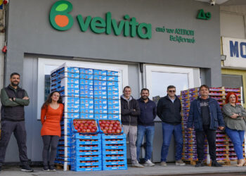 Τα μήλα KIKU από τον ΑΣΕΠΟΠ Βελβεντού ταξίδεψαν στη Θεσσαλονίκη (Φωτογραφίες)