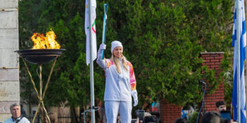 Συγκίνηση για τη Γραμματούλα Χρηστίδου: Το μήνυμά της μετά τη λαμπαδηδρομία στην Πτολεμαΐδα