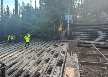 Ξεκίνησαν οι εργασίες συντήρησης του υπαίθριου δημοτικού θεάτρου Κοζάνης