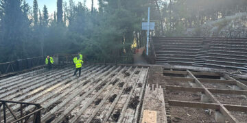 Ξεκίνησαν οι εργασίες συντήρησης του υπαίθριου δημοτικού θεάτρου Κοζάνης