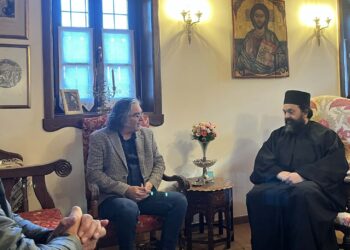 Επίσκεψη του Δημάρχου Σερβίων στη Μονή Ζάβορδας – Συζήτηση για προοπτικές ανάπτυξης και ανάδειξης της περιοχής