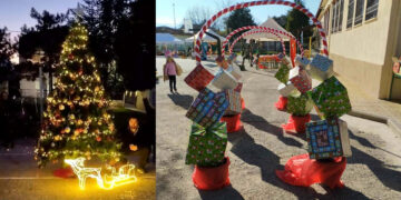 “Άναψε” το Χριστουγεννιάτικο Δέντρο στο 2ο Δημοτικό Σχολείο Πτολεμαΐδας! (της Κούλας Πουλασιχίδου)