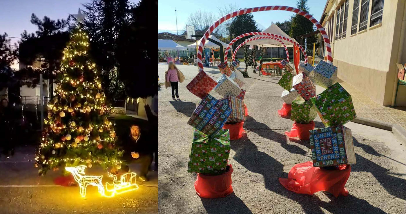 “Άναψε” το Χριστουγεννιάτικο Δέντρο στο 2ο Δημοτικό Σχολείο Πτολεμαΐδας! (της Κούλας Πουλασιχίδου)