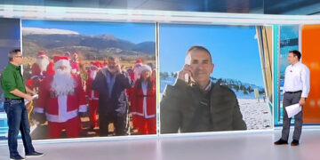 Χιονισμένη Πρωτοχρονιά σε Αράχωβα και Βασιλίτσα (Βίντεο)