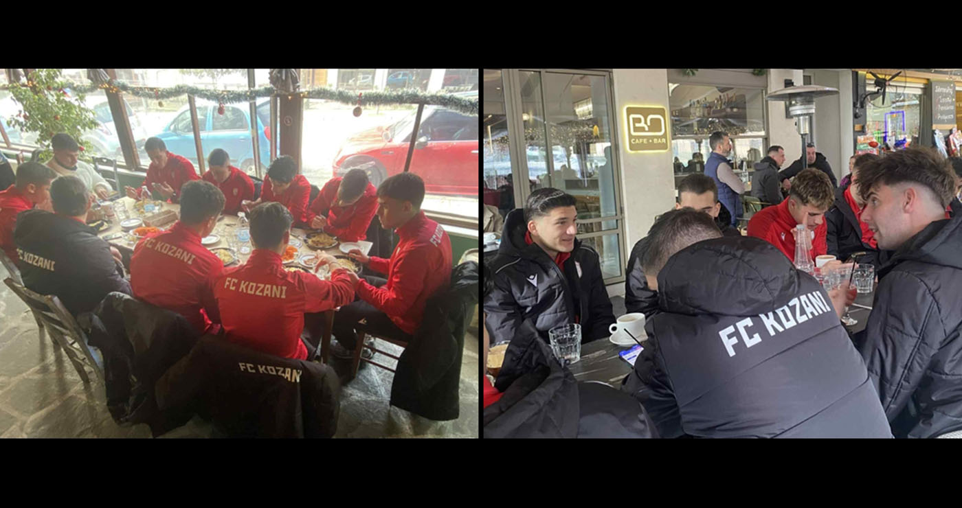 Έτοιμη για το μεγάλο ντέρμπι η Κοζάνη – Ομαδικό γεύμα και μεγάλη κλήρωση στο ΔΑΚ