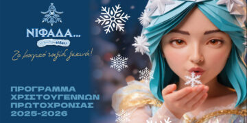 «Ζωντανό» Θεματικό Πάρκο, τρενάκι, θεατρικές παραστάσεις και τοπικά έθιμα στυο πλήρες πρόγραμμα «Νιφάδα τι Πτολεμαείδες;» 2025