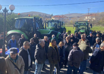 Στα γραφεία του ΟΠΕΚΕΠΕ στο Μαυροδέντρι οι αγρότες (φωτο-video)