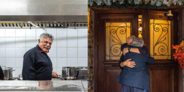 Χριστούγεννα στο Σκλήθρο, στου Θωμά το μαγαζί – Η επίσκεψη του σεφ Λευτέρη Λαζάρου στο αφιέρωμα του ΓΑΣΤΡΟΝΟΜΟΥ