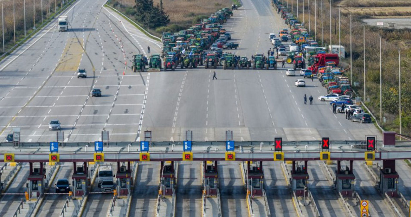 Μπλόκα: 8ωρος αποκλεισμός στα Μάλγαρα, στο ρεύμα από Αθήνα προς Θεσσαλονίκη